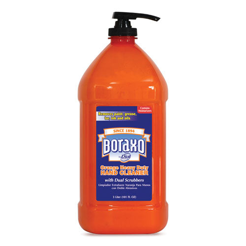 Orange Heavy Duty Hand Cleaner, 3 L Pump Bottle, 4-carton