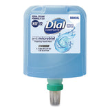 Dial 1700 Manual Refill Antimicrobial Foaming Hand Wash, Original, 1.7 L Bottle, 3-carton