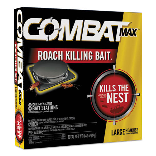 Roach Bait Insecticide, 0.49 Oz Bait, 8-pack, 12 Pack-carton