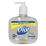 Antimicrobial Soap For Sensitive Skin, Floral, 16 Oz Pump Bottle, 12-carton