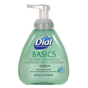 Basics Foaming Hand Soap, Original, Honeysuckle, 15.2 Oz Pump Bottle, 4-carton