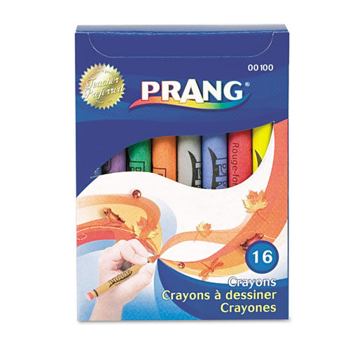 Crayons Made With Soy, 16 Colors-box