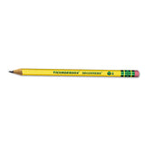 Ticonderoga Beginners Woodcase Pencil With Microban Protection, Hb (#2), Black Lead, Yellow Barrel, Dozen