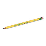 Ticonderoga Laddie Woodcase Pencil With Microban Protection, Hb (#2), Black Lead, Yellow Barrel, Dozen