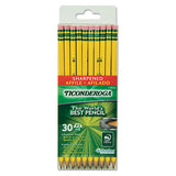 Pre-sharpened Pencil, Hb (#2), Black Lead, Yellow Barrel, 30-pack