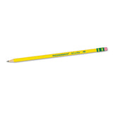 Tri-write Triangular Pencil, Hb (#2), Black Lead, Yellow Barrel, Dozen