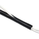Cable Tidy Tube, 1.25" Diameter X 43" Long, Black