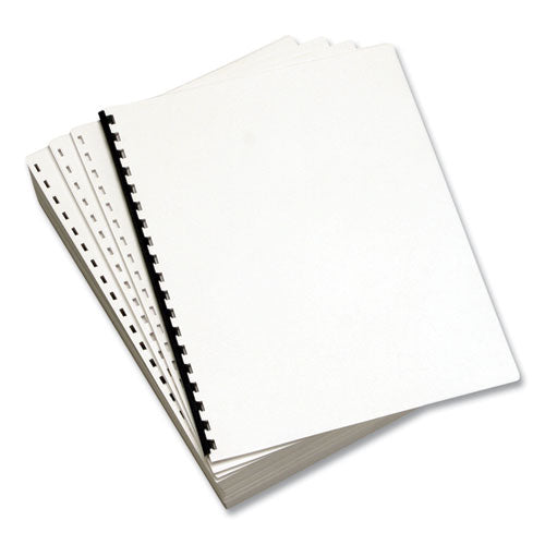 Custom Cut-sheet Copy Paper, 92 Bright, 19-hole Side Punched, 20 Lb, 8.5 X 11, White, 500-ream