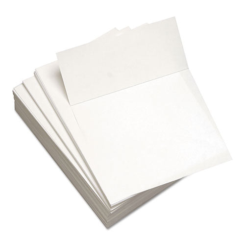 Custom Cut-sheet Copy Paper, 92 Bright, Micro-perforated 3.66
