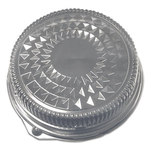 Dome Lids For 16" Cater Trays, 16" Diameter X 2.5"h, Clear, 50-carton