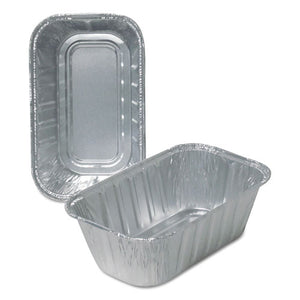 Aluminum Loaf Pans, 1 Lb, 6.13 X 3.75 X 2, 500-carton