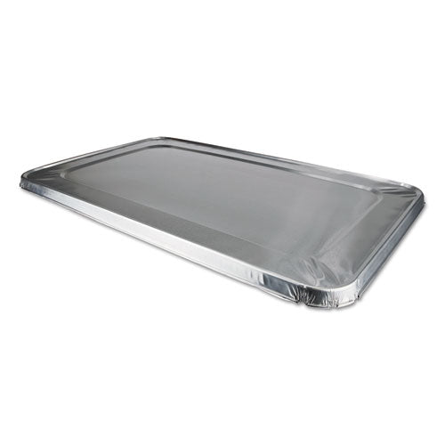 Aluminum Steam Table Lids For Rolled Edge Half Size Pan, 50-carton