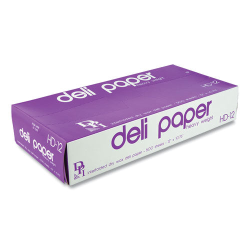 Interfolded Deli Sheets, 10.75 X 12, 500 Sheets-box, 12 Boxes-carton