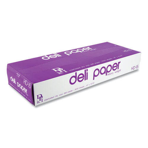 Interfolded Deli Sheets, 10.75 X 15, 500 Sheets-box, 12 Boxes-carton