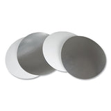 Flat Board Lids For 8" Round Containers, 500 -carton