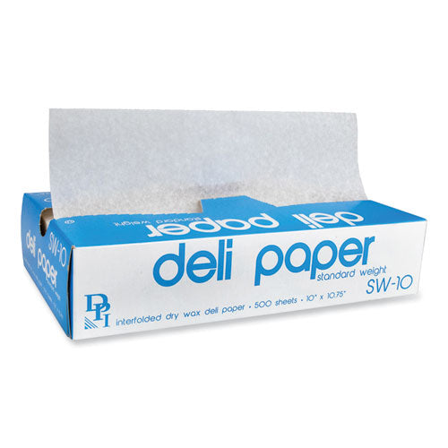 Interfolded Deli Sheets, 10.75 X 10, Standard Weight, 500 Sheets-box, 12 Boxes-carton