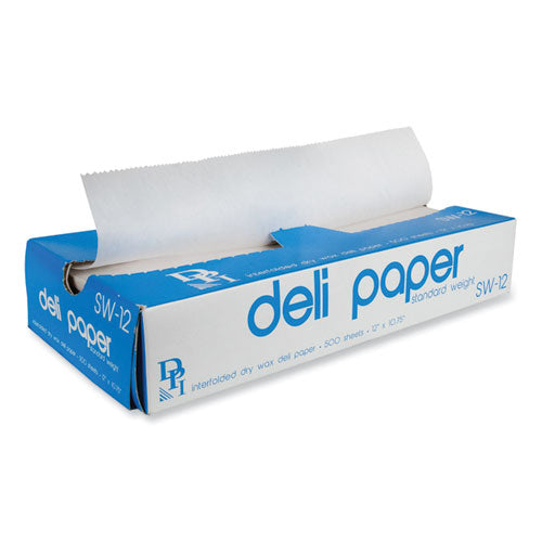 Interfolded Deli Sheets, 10.75 X 12, Standard Weight, 500 Sheets-box, 12 Boxes-carton