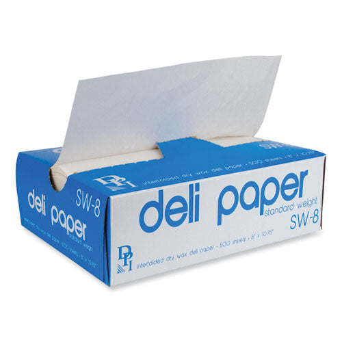 Interfolded Deli Sheets, 10.75 X 8, Standard Weight,  500 Sheets-box, 12 Boxes-carton