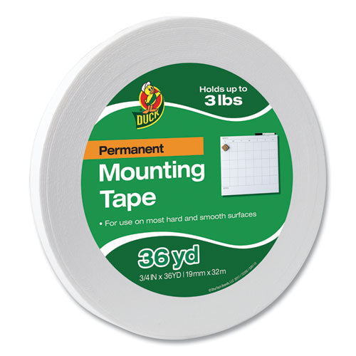 Permanent Foam Mounting Tape, 3-4
