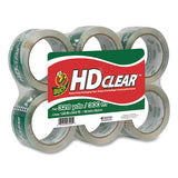 Heavy-duty Carton Packaging Tape, 3" Core, 1.88" X 55 Yds, Clear, 6-pack