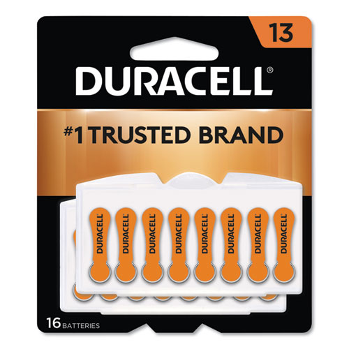 Hearing Aid Battery, #13, 16-pack