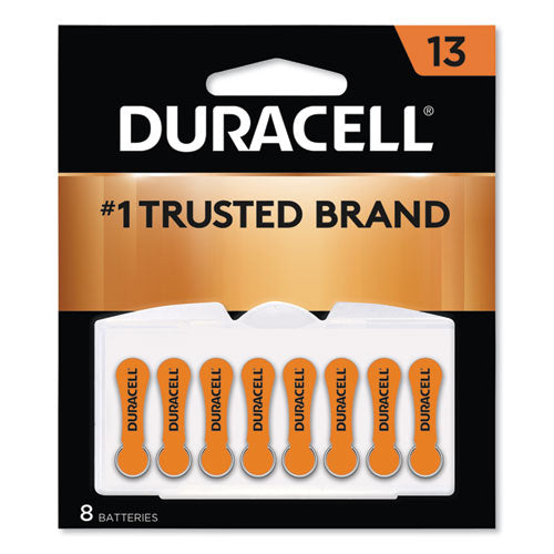 Hearing Aid Battery, #13, 8-pack