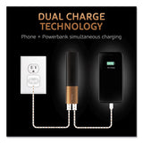 Rechargeable 3350 Mah Powerbank, 1 Day Portable Charger