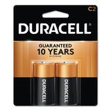 Coppertop Alkaline C Batteries, 2-pack