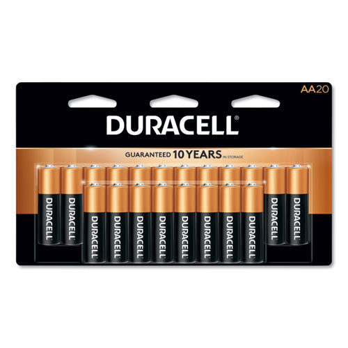 Coppertop Alkaline Aa Batteries, 20-pack