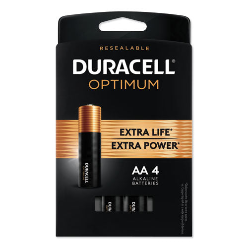 Optimum Alkaline Aa Batteries, 4-pack