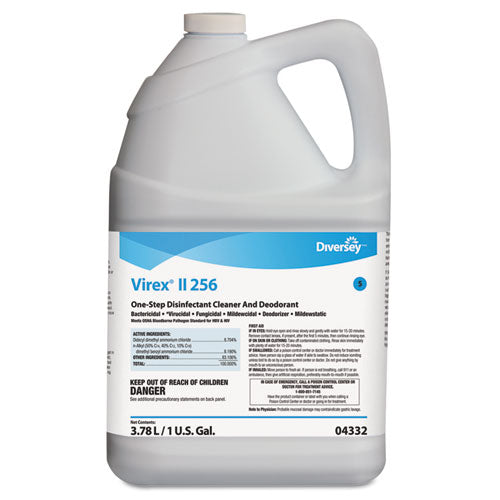 Virex Ii 256 One-step Disinfectant Cleaner Deodorant Mint, 1 Gal, 4 Bottles-ct