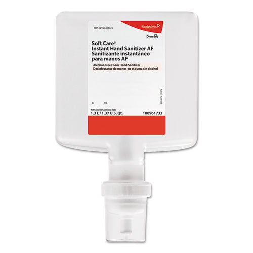 Soft Care Instant Gel Hand Sanitizer Af, 1300 Ml Cartridge, Fresh Scent, 6-carton