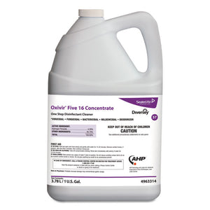 Five 16 One-step Disinfectant Cleaner, 1 Gal Bottle, 4-carton