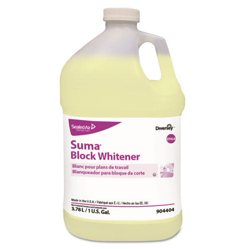 Suma Block Whitener, 1 Gal Bottle, 4-carton