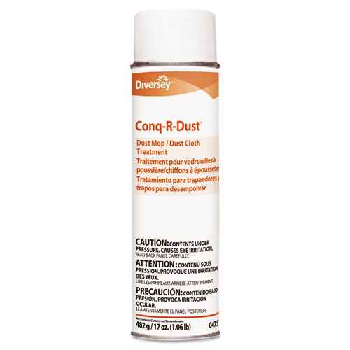 Conq-r-dust Dust Mop-dust Cloth Treatment, Amine Scent, 17oz Aerosol, 12-carton