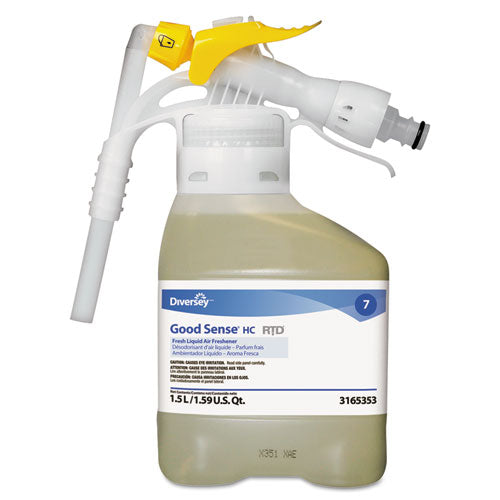 Good Sense Liquid Odor Counteractant, Fresh, 1.5 L Rtd Bottle, 2-carton