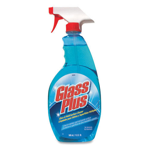 Glass Cleaner, 32oz Spray Bottle, 12-carton