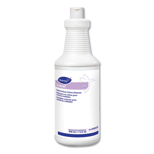 Emerel Multi-surface Creme Cleanser, Fresh Scent, 32oz Bottle, 12-carton