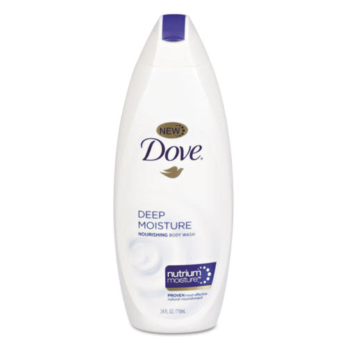Dove Body Wash Deep Moisture, 12 Oz Bottle, 6-carton