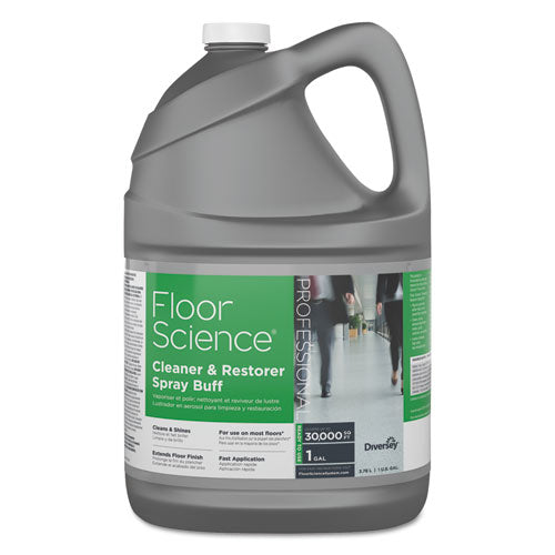 Floor Science Cleaner-restorer Spray Buff, Citrus Scent, 1 Gal Bottle, 4-carton