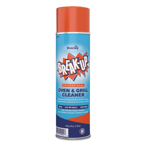 Oven And Grill Cleaner, Ready To Use, 19 Oz Aerosol, 6-carton