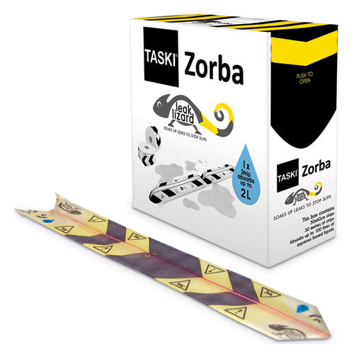Zorba Absorbent Control Strips, 0.5 Gal, 4.7