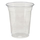 Clear Plastic Pete Cups, Cold, 12oz, 25-sleeve, 20 Sleeves-carton