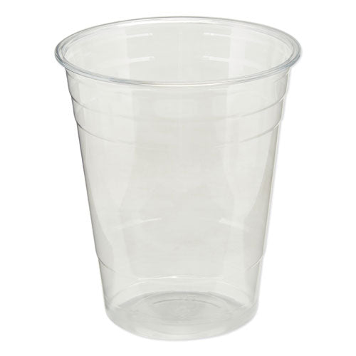 Clear Plastic Pete Cups, Cold, 16oz, 50-sleeve, 20 Sleeves-carton