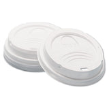 Sip-through Dome Hot Drink Lids For 10 Oz Cups, White, 100-pack