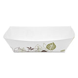 Kant Leek Polycoated Paper Food Tray, 3 Lb Capacity, 5.88 X 8.4 X 2, White, 250-pack, 2-pack-carton