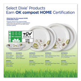 Pathways Heavyweight Paper Bowls, 20oz, Green-burgundy, 500-carton