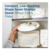 Pathways Soak Proof Shield Heavyweight Paper Plates, Wisesize, 8 1-2", 500-ctn