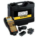 Rhino 5200 Industrial Label Maker Kit, 5 Lines, 4.9 X 9.2 X 2.5