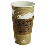 Ecogrip Hot Cup Sleeves - Renewable And Compostable, 1300-ct
